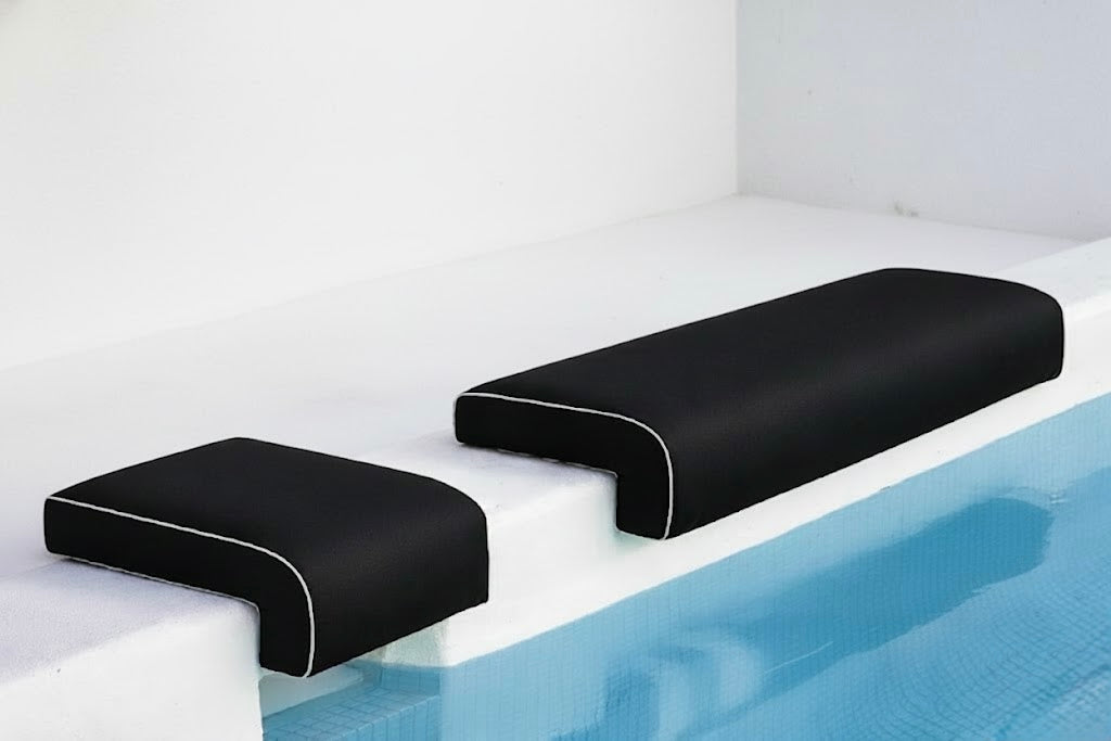 Poolside Cushion Black Large