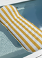 Pool Lounger Float Mustard
