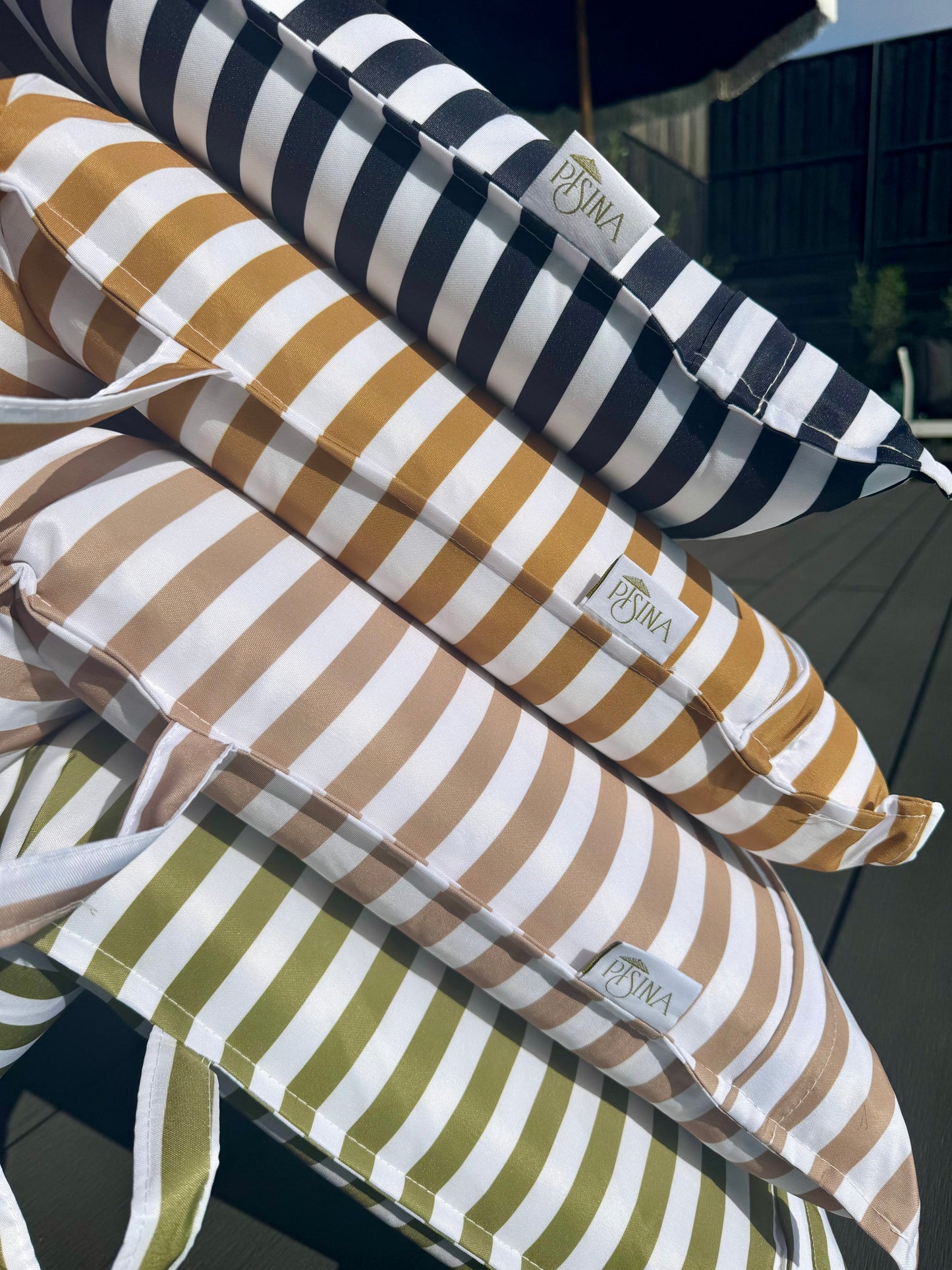 Reclining Sun Lounger Taupe