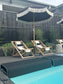 Poolside Cushion Black Large