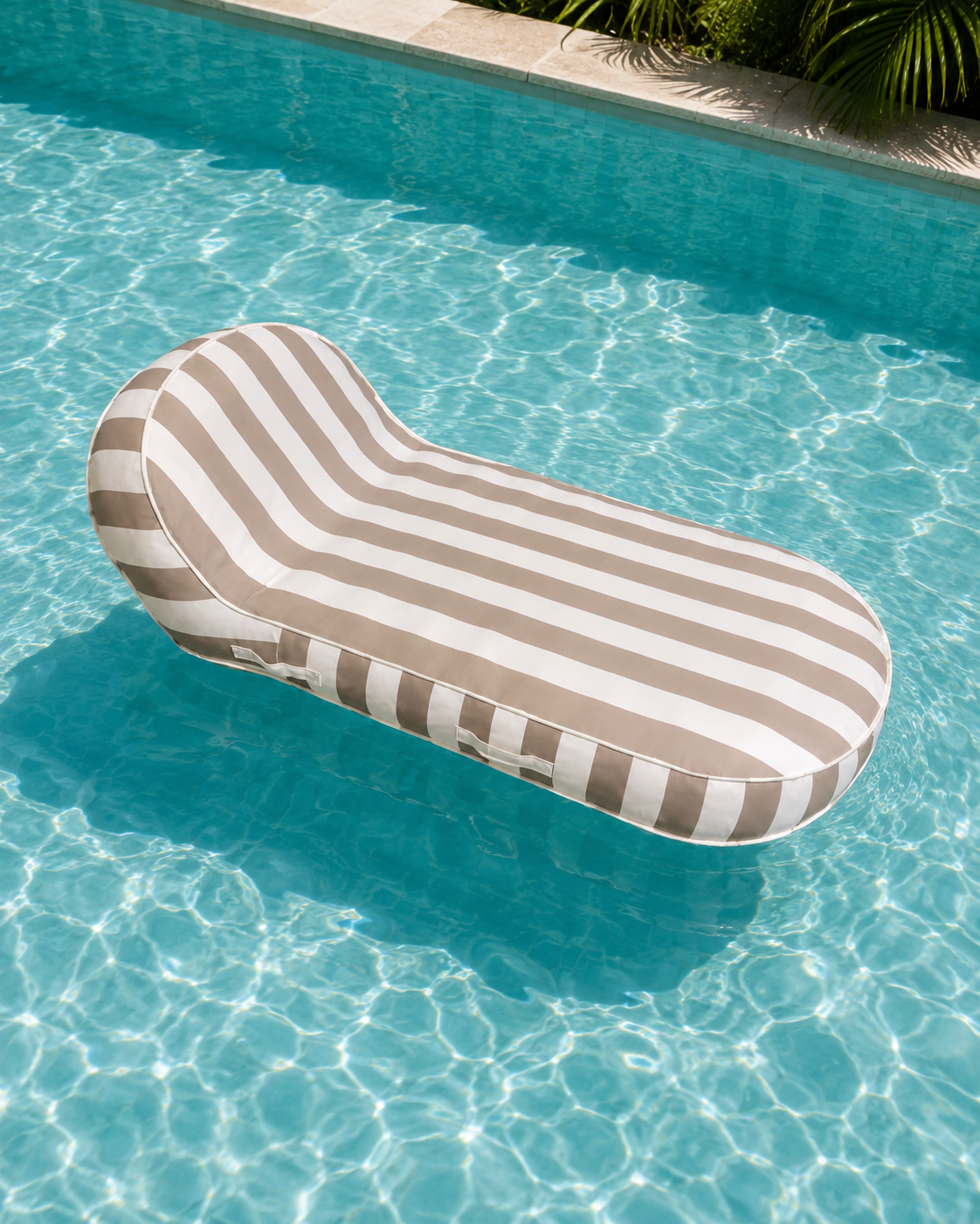 Pool Lounger Float Taupe