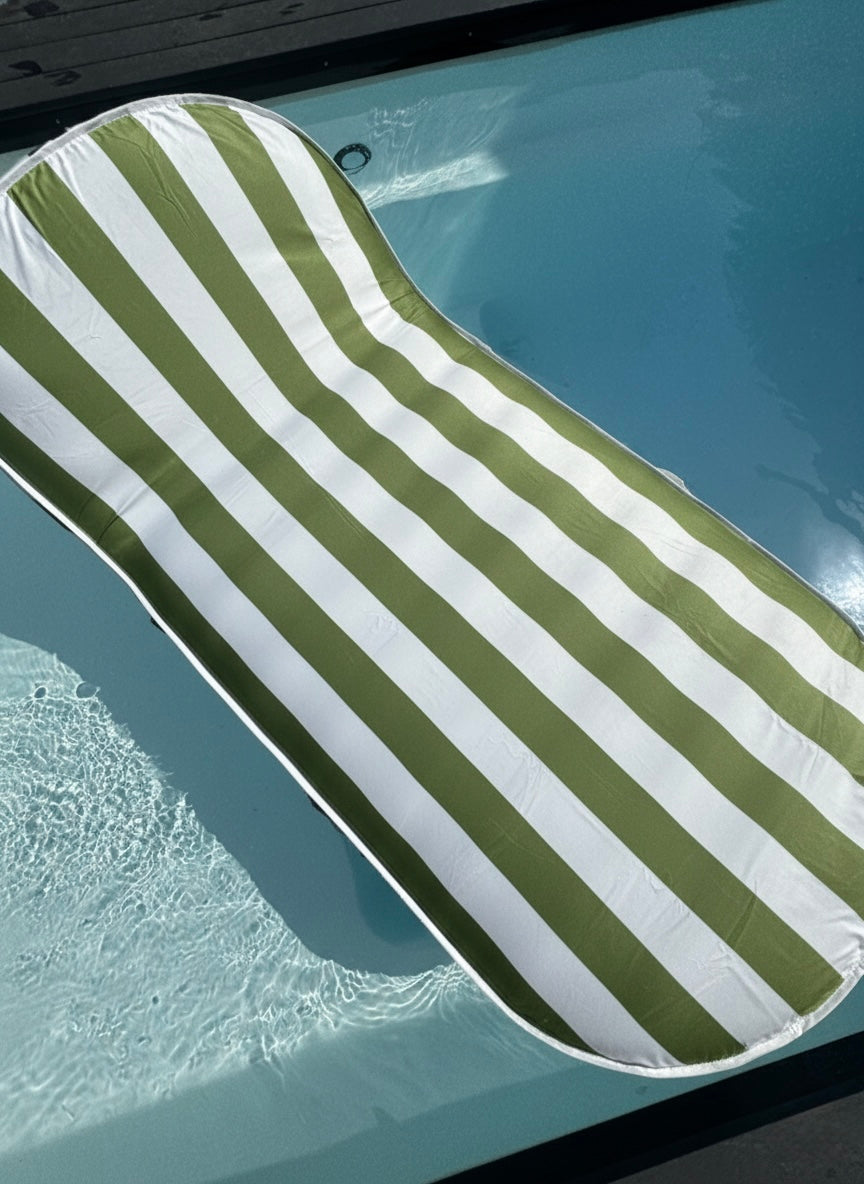 Pool Lounger Float Olive