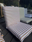 Reclining Sun Lounger Taupe