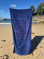 Pisina Oversized towels Navy Blue