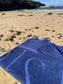 Pisina Oversized Towels Navy Bundle x 4