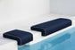 Poolside Cushion Deep Lagoon Blue Large