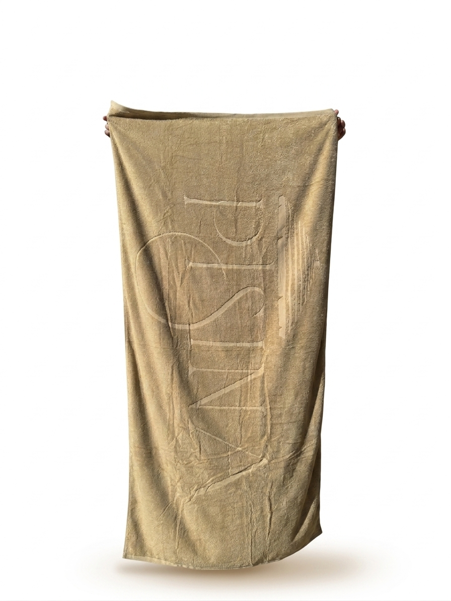 Pisina Oversized Towels Taupe