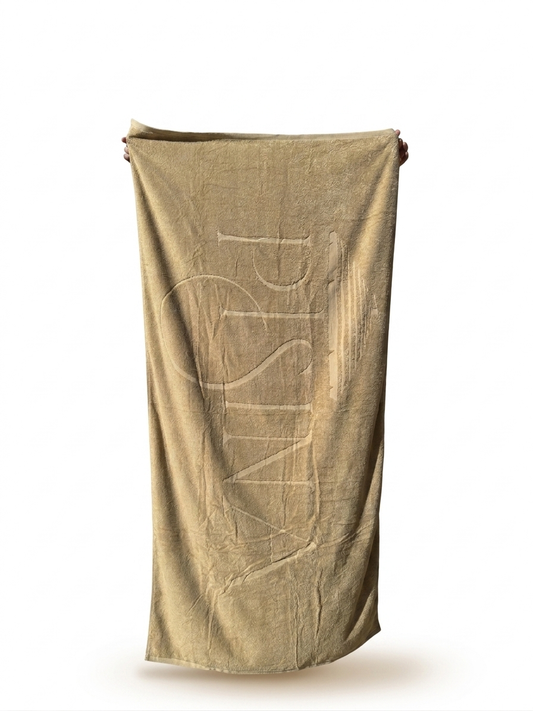 Pisina Oversized Towels Taupe