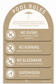Arch CPR Pool Sign and Pool Rules Combo Taupe