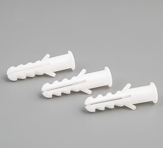 Mounting Kit: Screw Caps, Screws & Wall Plugs