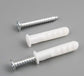 Mounting Kit: Screw Caps, Screws & Wall Plugs
