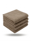Pisina Oversized Towels Taupe Bundle x 4