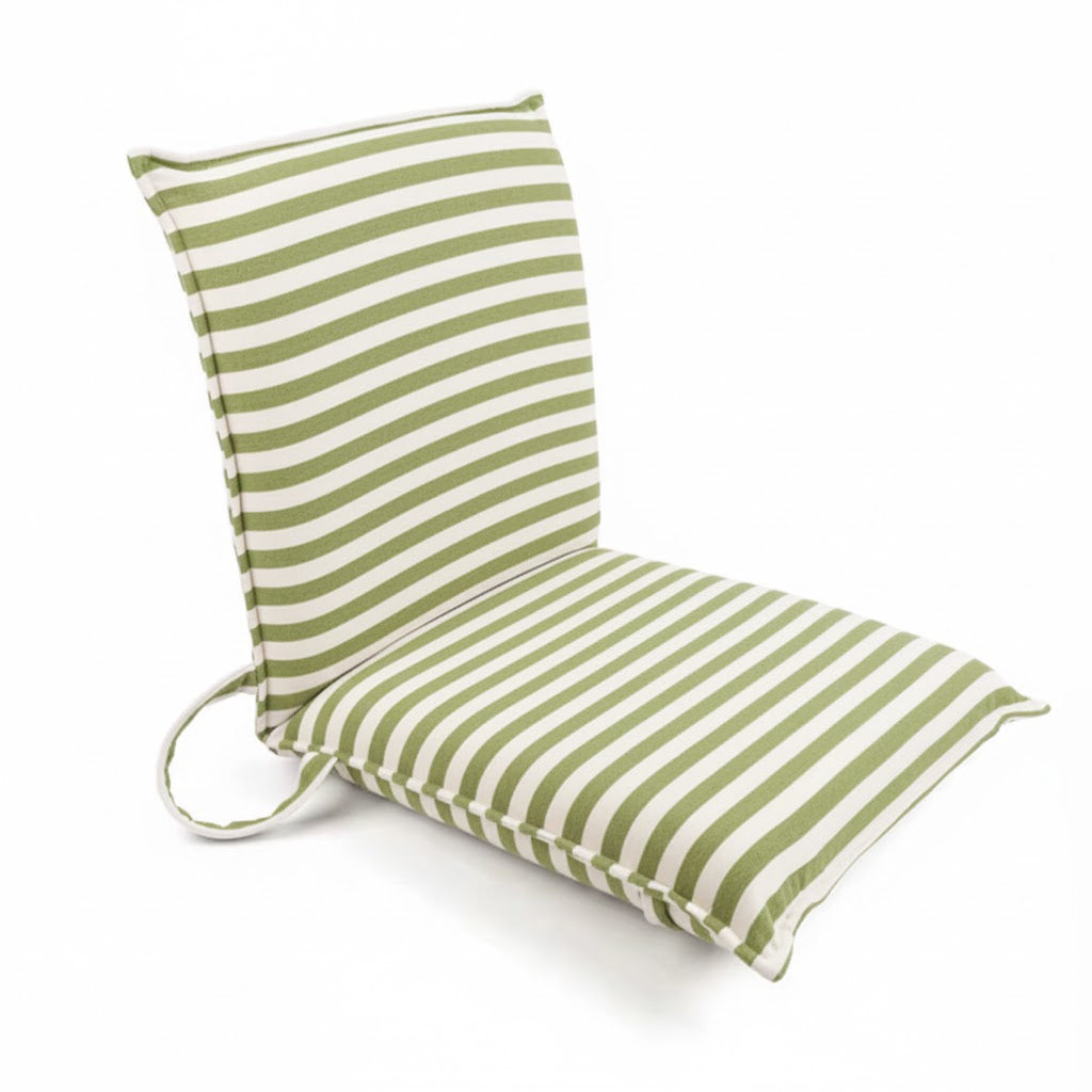 Reclining Sun Lounger Olive