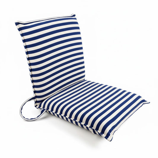 Reclining Sun Lounger Ocean Blue