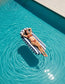 Pool Lounger Float Navy