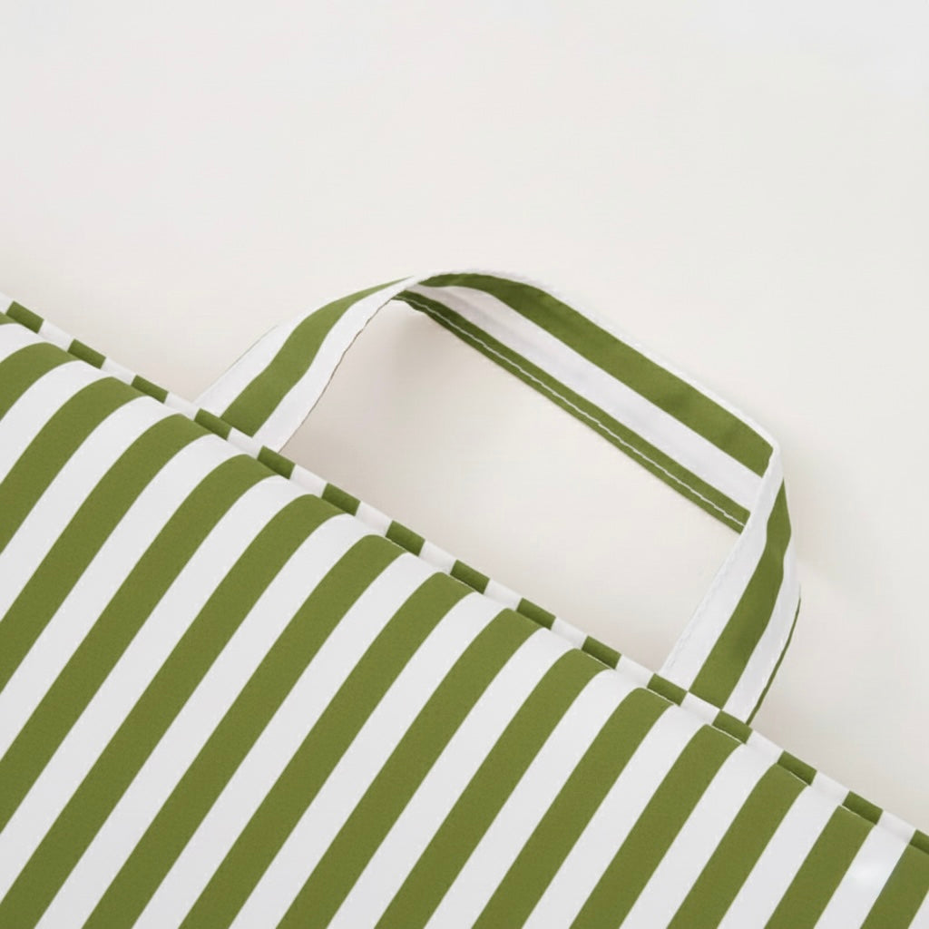 Reclining Sun Lounger Olive