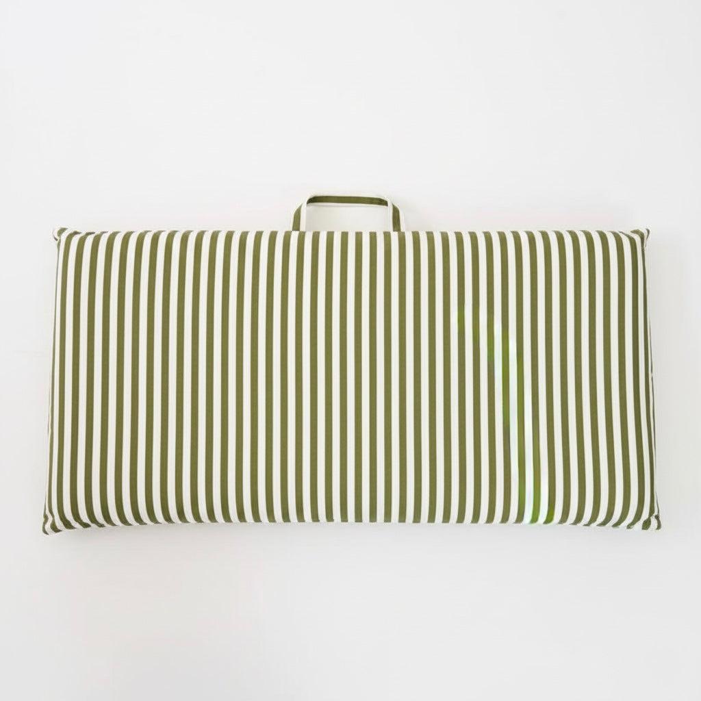 Reclining Sun Lounger Olive