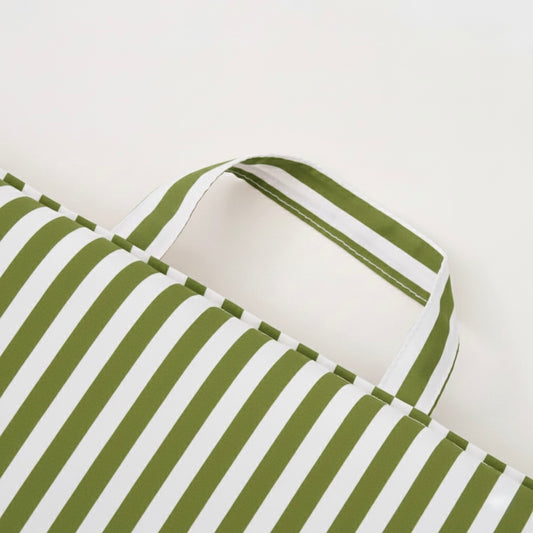 Reclining Sun Lounger Olive
