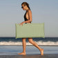 Reclining Sun Lounger Olive