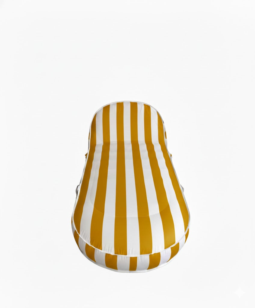 Pool Lounger Float Mustard