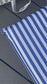 Reclining Sun Lounger Ocean Blue