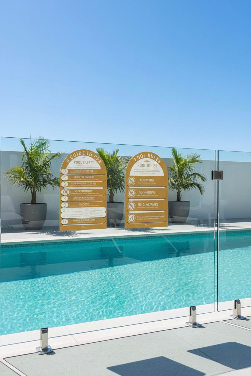 Arch Pool Rules Mustard